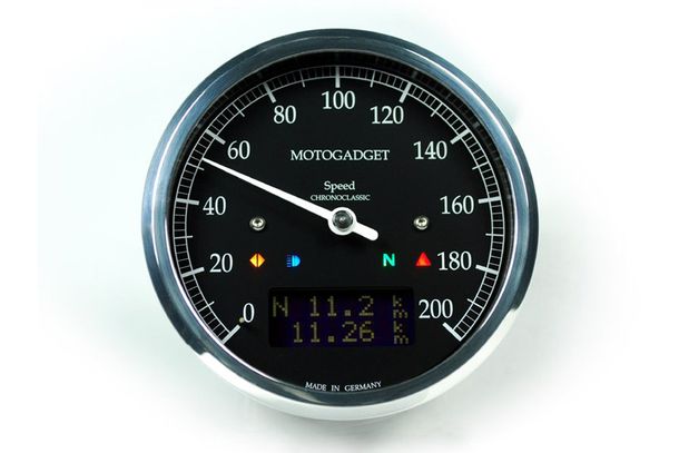 Motogadget Chronoclassic Speedo Dark Edition