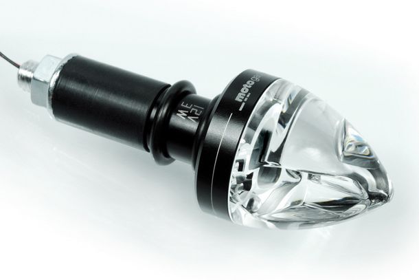 intermitente extremo manillar motogadget M-blaze CONE, negro, derecho