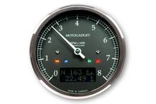motogadget motoscope classic rev counter dark edition 8.000 RPM