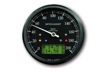 motogadget Tacho Chronoclassic Speedo, schwarz