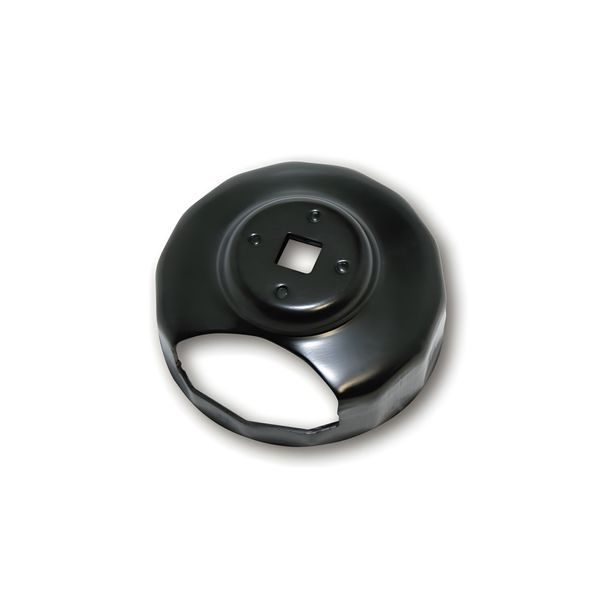 Ölfilterschlüssel 74 mm, mit Ausschnitt.