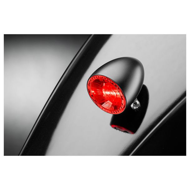 feu stop arrière Bullet 1000 RB, chrome, verre transparent