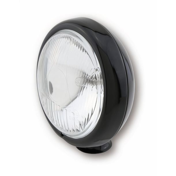 SHIN YO faro de luz de carretera de 4 1/2 pulgadas, negro brillante