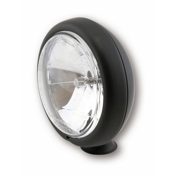 Phare de route SHIN YO 4 1/2 pouces, noir mat