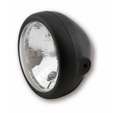 SHIN YO Farol Principal de 5 3/4 Polegadas PECOS, preto fosco