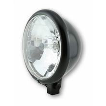 SHIN YO Farol de 5 3/4 polegadas Estilo Bates, preto acetinado