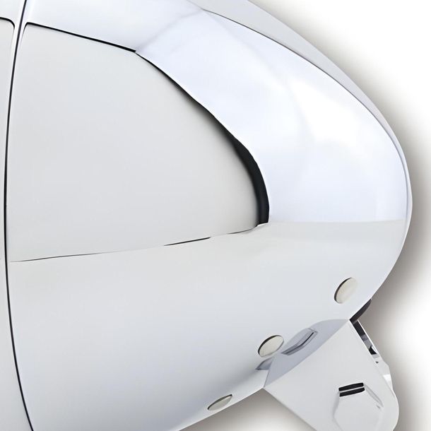 SHIN YO 6 1/2 Zoll Hauptscheinwerfer EL PASO, chrom – Bild 3