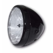 Phare avant SHIN YO 7 pouces RENO, noir brillant