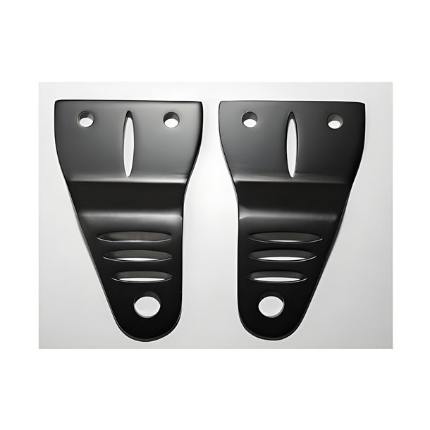 Portalámparas de aluminio SHIN YO, negro