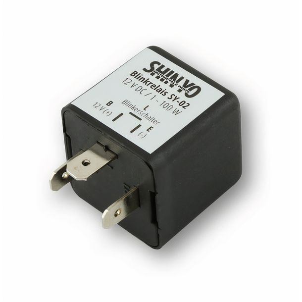 SHIN YO Blinkrelais SY-02, 3polig, 12 VDC, 1-100 Watt