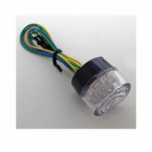 SHIN YO LED mini-achterlicht BULLET insert, rond, transparant glas