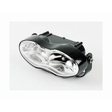 SHIN YO Fern- und Nebelscheinwerfer, schwarz, Glas klar, 2x H3 55W