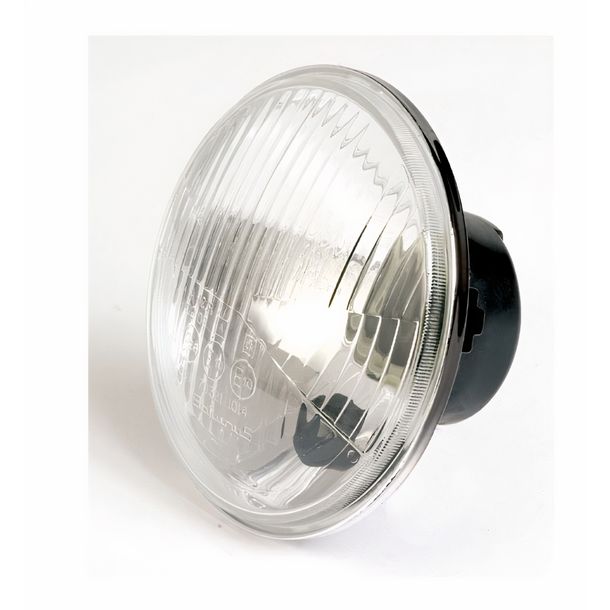 SHIN YO H4 inserto 5 3/4 pollici con luce di posizione, vetro goffrato, marchio E