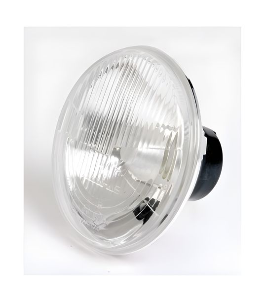 SHIN YO H4 7" (176 mm) inserto de faro de vidrio en relieve con luz de estacionamiento