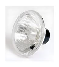 SHIN YO H4 7 «(176mm) Inserto per faro in vetro goffrato con luce di posizione