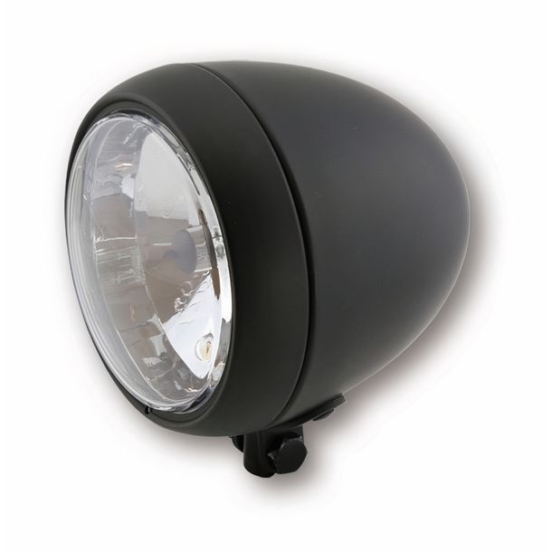 Faro principale SHIN YO con luce di posizione, alloggiamento nero opaco