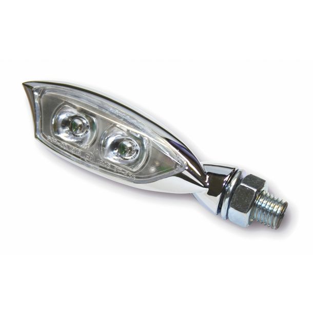 Fanale posteriore a LED SHIN YO, luce freno, indicatore MORELLA DUE, trasparente