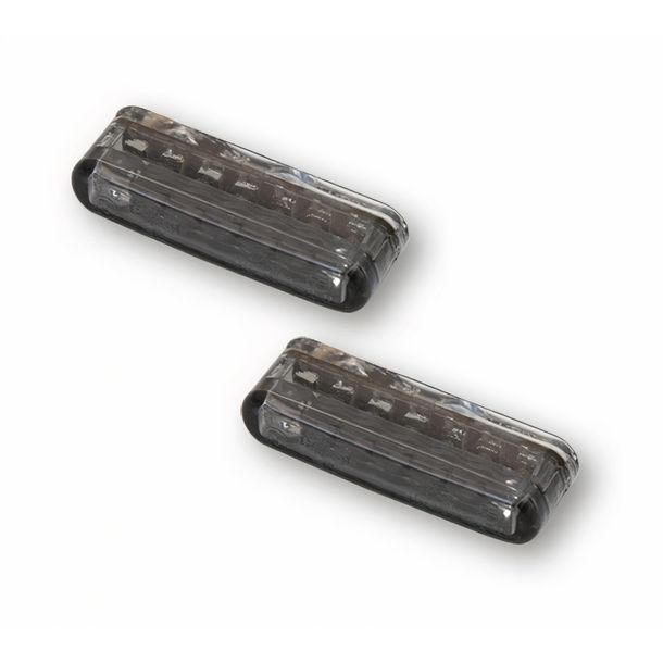 SHIN YO LED Rück-, Bremslicht, Blinker Einheit SHORTY, getöntes Glas