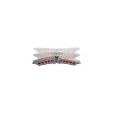 SHIN YO LED Rücklicht X-WING, Gehäuse verchromt, E- geprüft