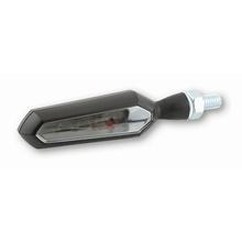 SHIN YO LED Sequenz-Blinker SORA, schwarz, verspiegeltes Glas, E-geprüft, Paar