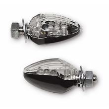 SHIN YO LED-Blinker DROP, schwarz, für hinten