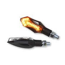 Indicador LED SHIN YO HATCH, carcasa negra