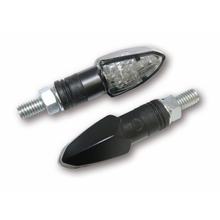 SHIN YO LED-Blinker LIZZARD schwarz getöntes Glas, 1 Paar