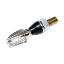 Indicador LED SHIN YO SPARK, cromado, lente transparente