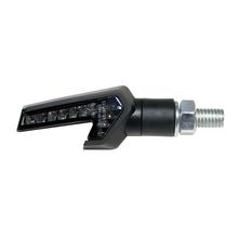 Indicador LED SHIN YO STRADA, negro, homologación E