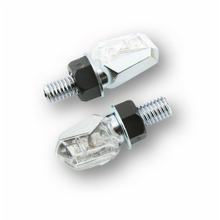 SHIN YO LED-Blinker TINY, verchromt, klares Glas