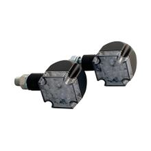 Intermitente LED SHIN YO CROSS, negro, tallo corto