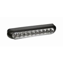 SHIN YO LED-Rücklicht LINE, schwarz, transparentes Glas, Nr.-Schild-Beleuchtung