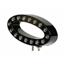 SHIN YO LED-Rücklicht MEMPHIS, schwarzes Gehäuse, oval