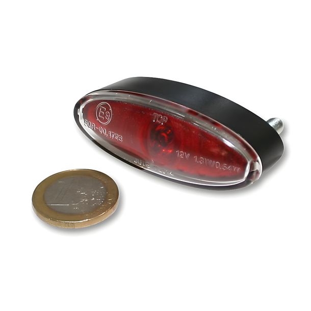 SHIN YO LED taillight MINI OVAL, E-marked.