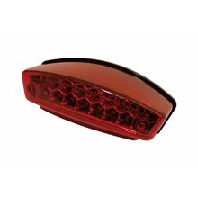 SHIN YO LED-Rücklicht MONSTER, rotes Glas, E-gepr.