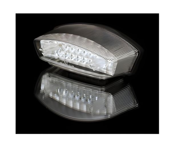 Luz trasera LED SHIN YO MONSTER, transparente