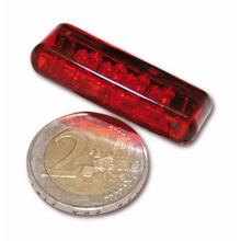 SHIN YO LED-Rücklicht SHORTY, rotes Glas, E-gepr.