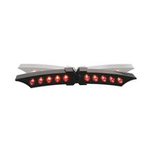 SHIN YO LED-Rücklicht X-WING, schwarzes Gehäuse