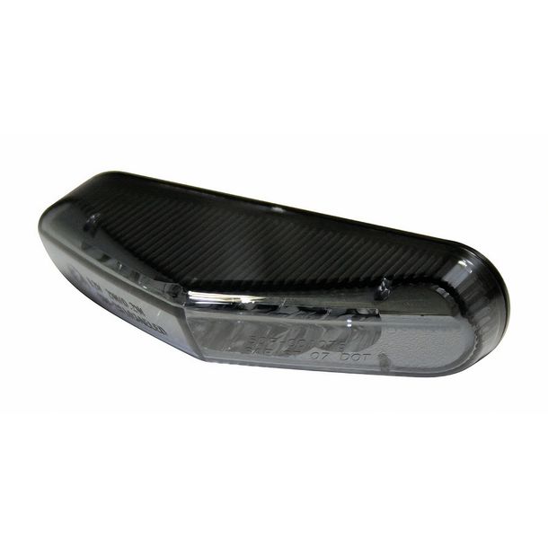 Fanale posteriore a LED SHIN YO, vetro colorato