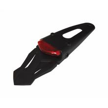 SHIN YO LED-Rücklicht, rotes Glas, mit universal Heckplastik in schwarz