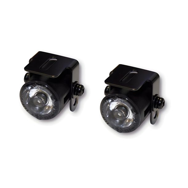 SHIN YO LED-Standlicht, rund, Durchmesser 24,7 mm, mit Universalhalter