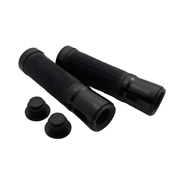 SHIN YO Lenkergriffgummi mit schwarz glänzenden Metallringen