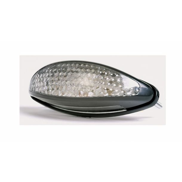 SHIN YO MICRO-L.A. ,LED-Rücklicht, schwarz, mit Nr.-Schildbeleuchtung.