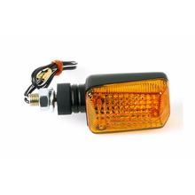 Intermitente SHIN YO mini, cristal negro, amarillo