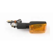 Intermitente SHIN YO mini, cristal negro, amarillo