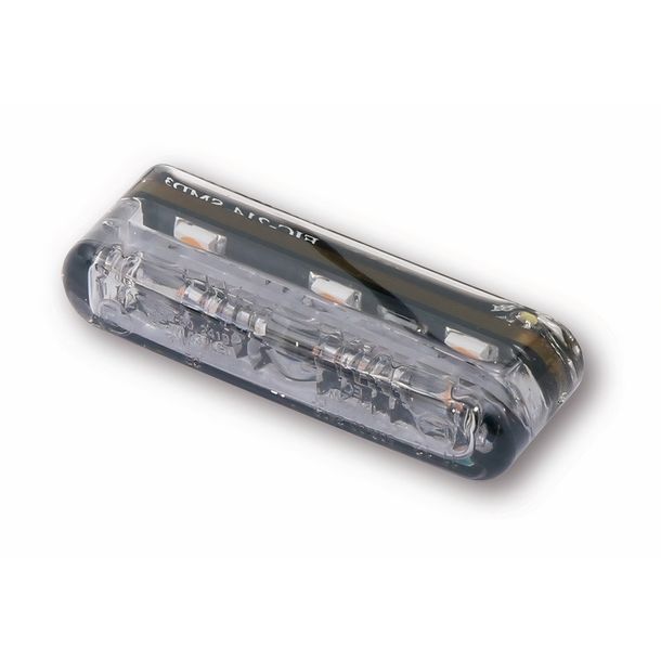 Indicatore da incasso SHIN YO SMD SHORTY 2 PRO, per installazione verticale e orizzontale, vetro colorato