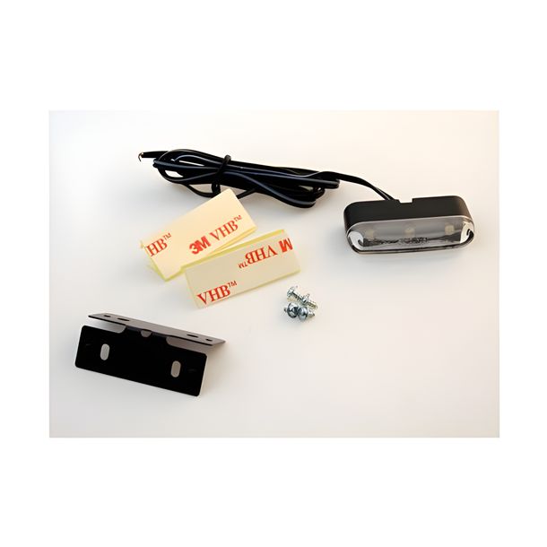 SHIN YO Universele tri-LED parkeerlamp met houder en zelfklevende folie, 12V