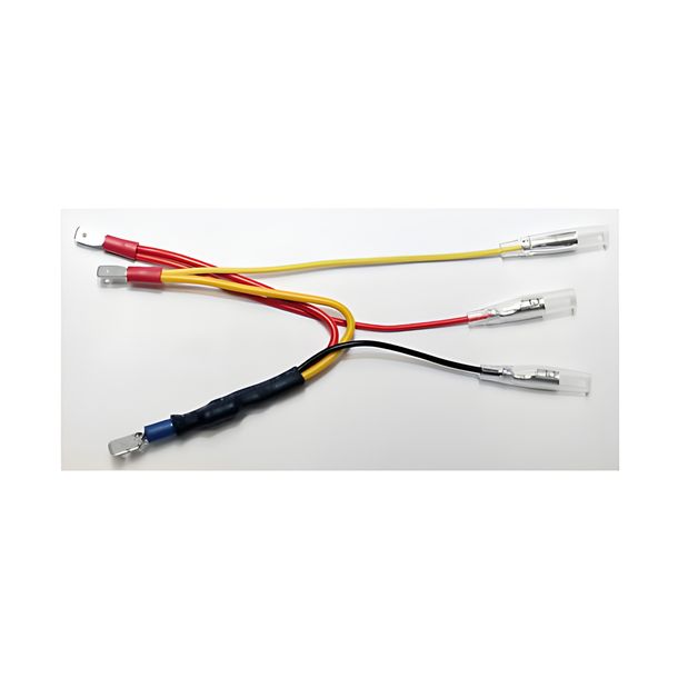 Resistore SHIN YO con cavo adattatore per fanali posteriori a LED, spina piatta da 4,7 mm