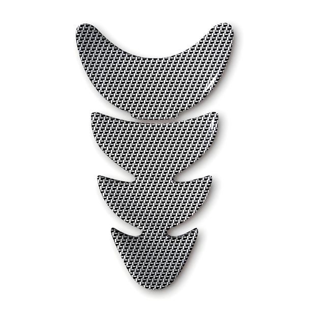 Tank pad Wave Carbonlook