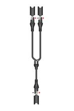 Y-Splitter ohne Sicherung, SAE-Stecker